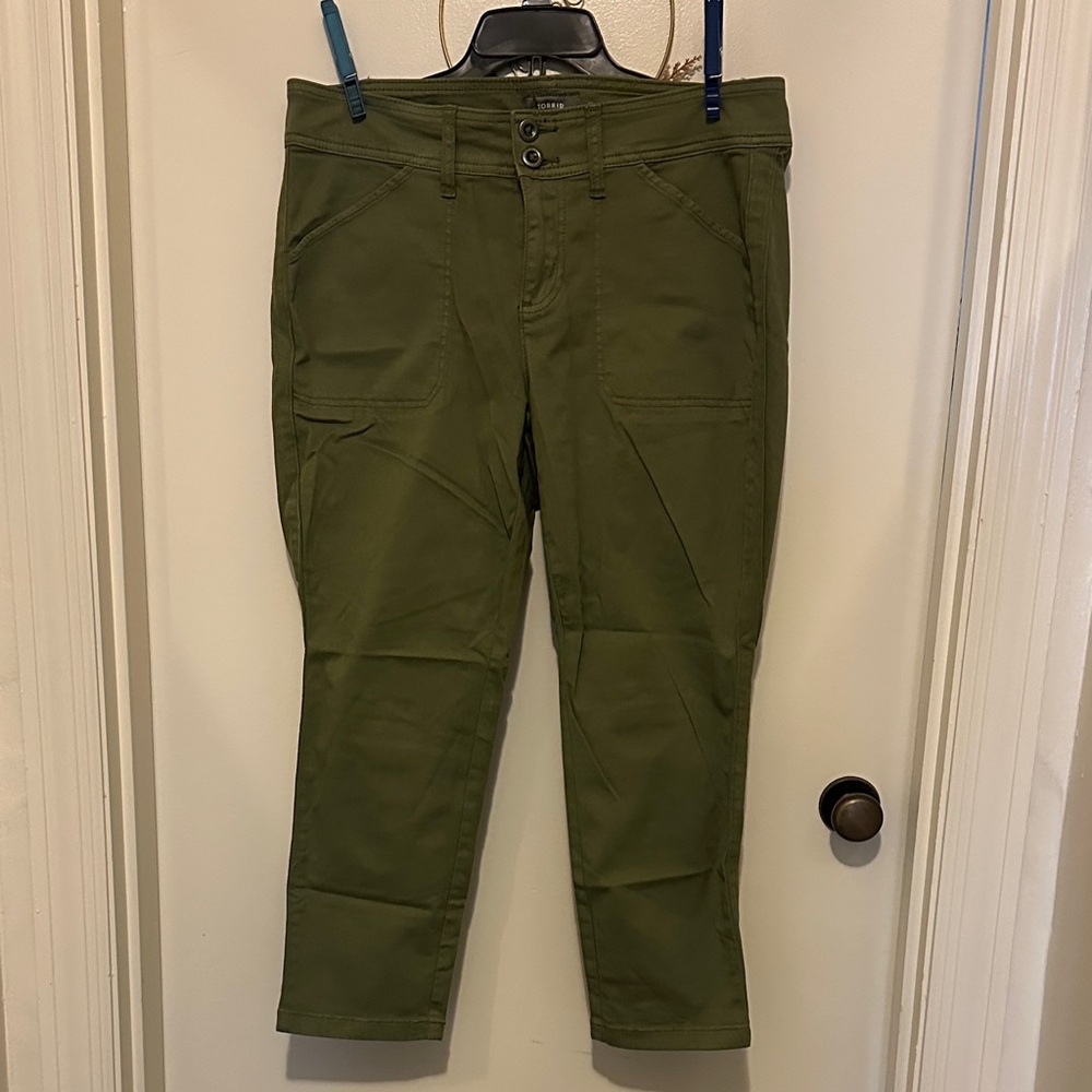 Torrid Olive Green Pants